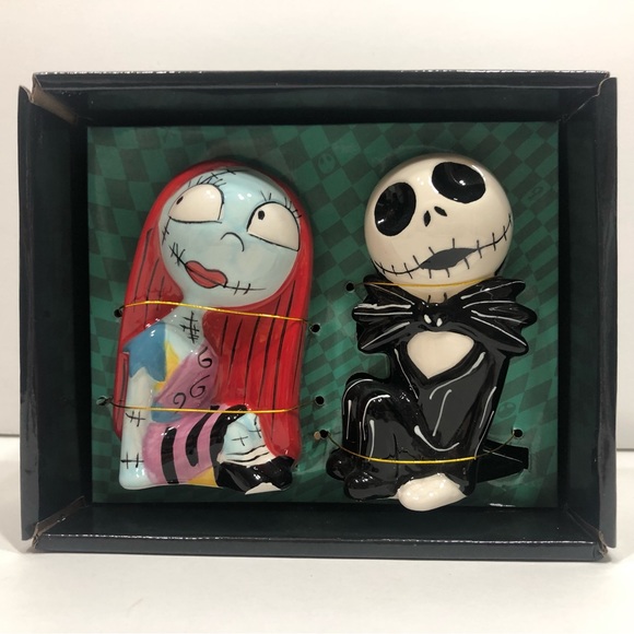 Jack/Sally Salt & Pepper Shakers NWT - Picture 5 of 8